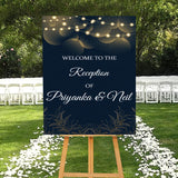 Reception Party Signage or Welcome Board for Decoration