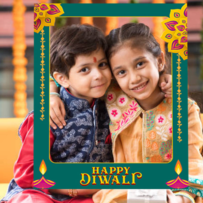 Diwali Photo Frame Decorations /Selfie Photo Booth