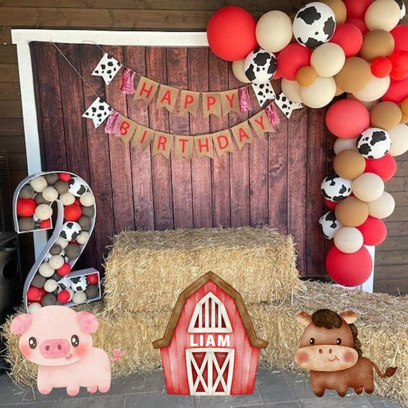 Farm Animal Theme Birthday Party Cutouts