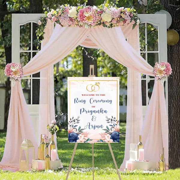 Engagement Ceremony /Welcome Board for Decoration