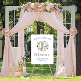 Bunny Theme Birthday Party Yard Sign/Welcome Board