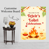 Lohri Party Personalized Yard Sign/Welcome Board