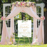 16th Theme Birthday Party Yard Sign/Welcome Board