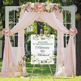 Wedding Welcome Sign Board for Decoration