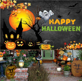 Halloween Party Decoration Backdrop