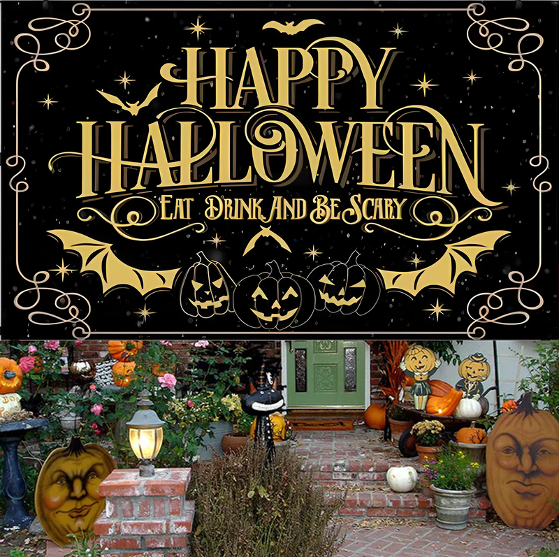 Halloween Party Decoration Backdrop