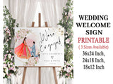 Engagement Ceremony Welcome Board Sign for Decoration