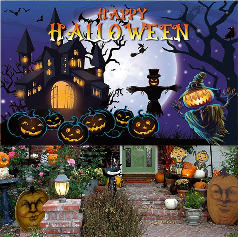 Halloween Party Decoration Backdrop