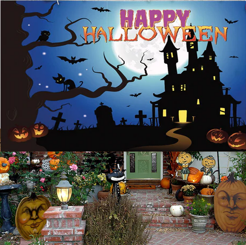 Halloween Party Decoration Backdrop