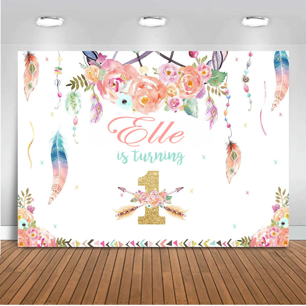 Buy Wild One Birthday Party Decoration Backdrop | Party Supplies ...