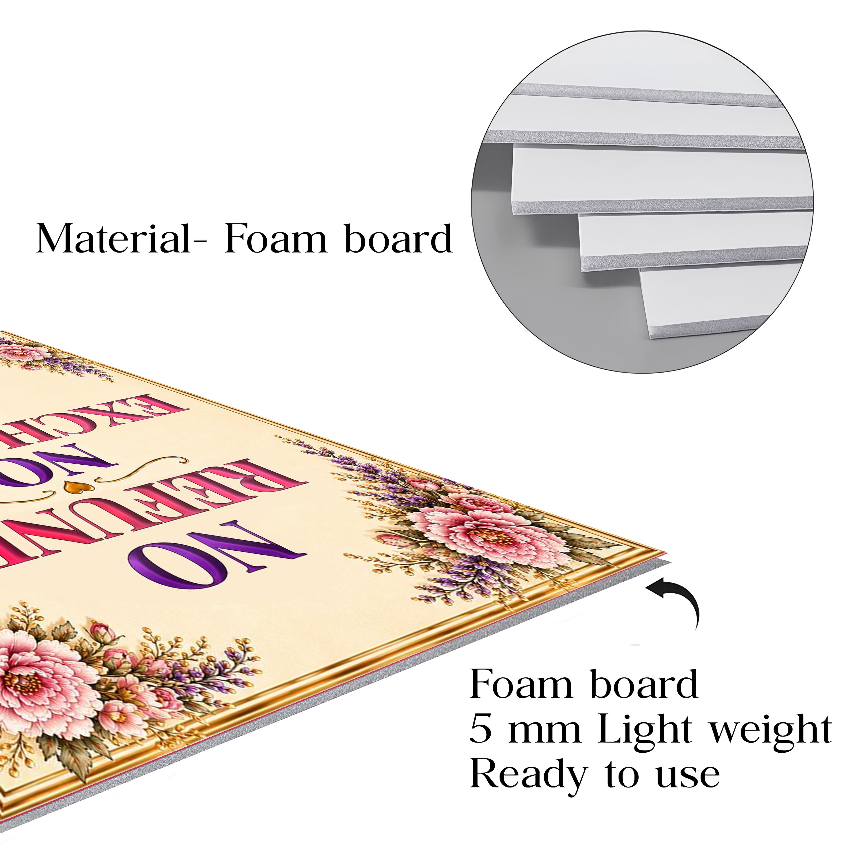 Doli Signs or Ribbon Ceremony Signs  / Bridal Party Signage