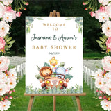 Baby Shower Welcome Board Sign for Decoration