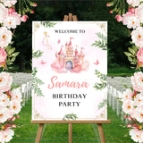 Princess Theme Birthday Party Yard Sign/Welcome Board