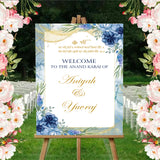 Indian Punjabi Wedding Anand Karaj  Ceremony Welcome Board for Decoration