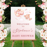 Baby Shower Welcome Board Sign for Decoration