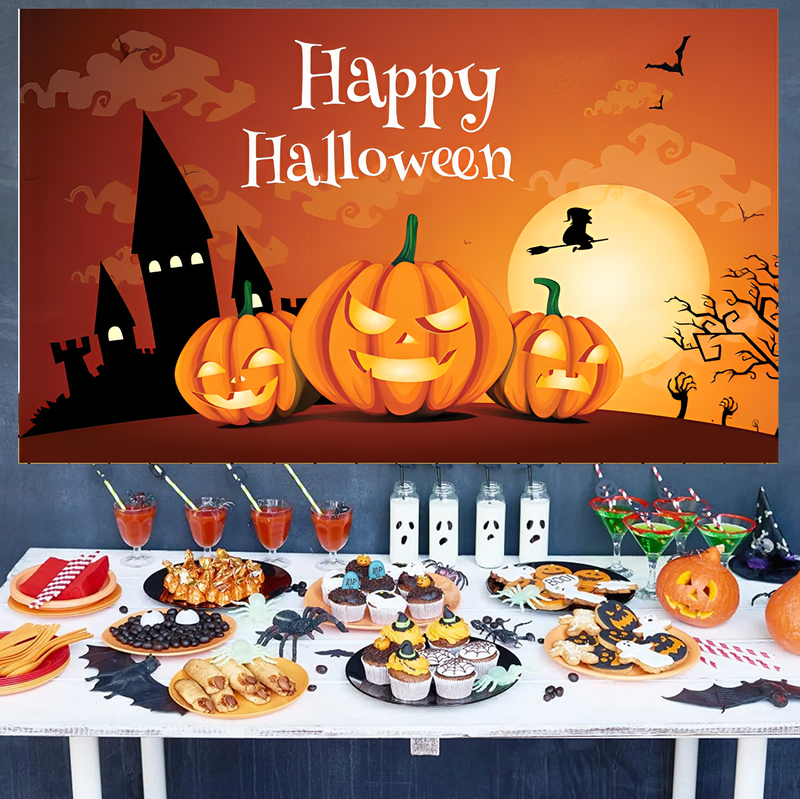 Halloween Party Decoration Backdrop