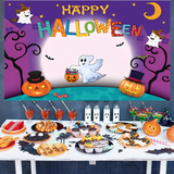 Halloween Party Decoration Backdrop