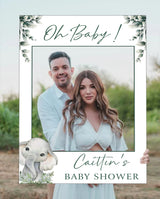 Baby Shower Party Selfie Photo Booth Frame