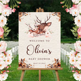 Baby Shower Welcome Board Sign for Decoration