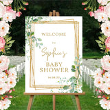 Baby Shower Welcome Board Sign for Decoration