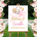 First Birthday Theme Birthday Party Yard Sign/Welcome Board