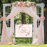 Bride To Be Theme Bridal Shower Party Yard Sign/Welcome Board.