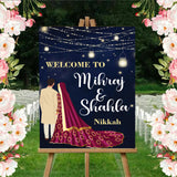 Islamic Wedding Sign/Nikkah Ceremony Board for Decoration