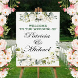 Wedding Welcome Sign Board for Decoration