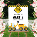 Construction Theme Birthday Party Yard Sign/Welcome Board.