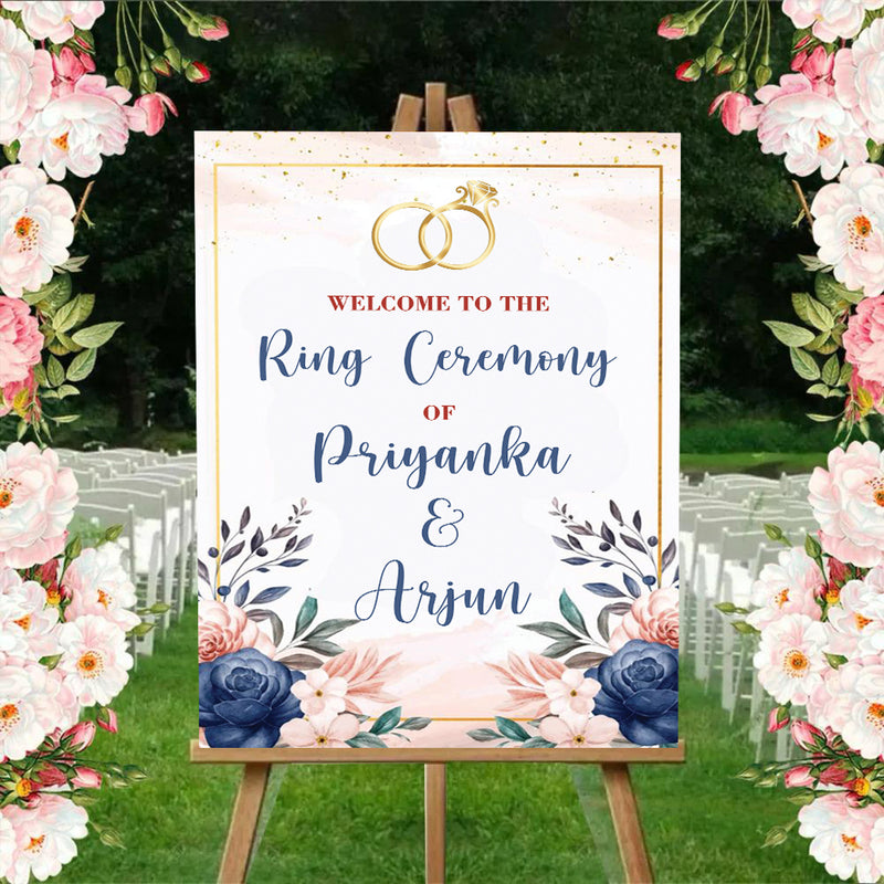 Engagement Ceremony /Welcome Board for Decoration