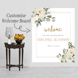 Engagement Party Welcome Board for Decoration