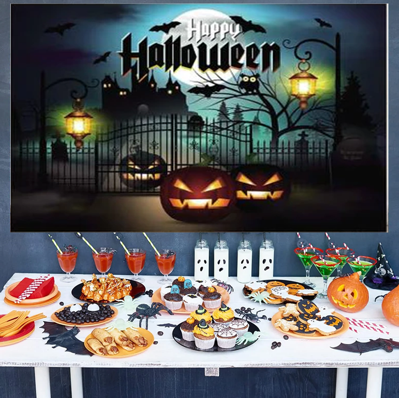 Halloween Party Decoration Backdrop