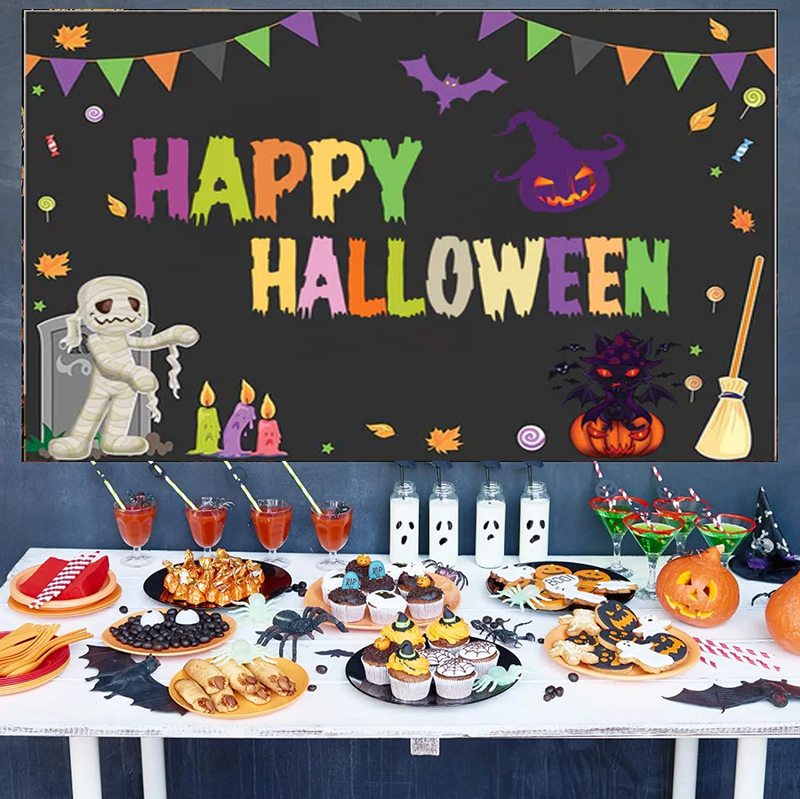 Halloween Party Decoration Backdrop