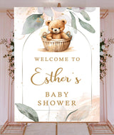 Baby Shower Welcome Board Sign for Decoration