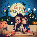 Halloween Party Decoration Backdrop