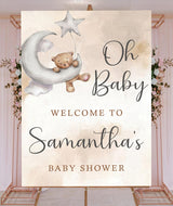 Baby Shower Welcome Board Sign for Decoration