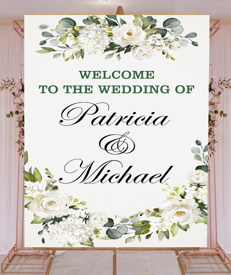 Wedding Welcome Sign Board for Decoration