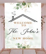 Housewarming Welcome Sign Board for Decoration