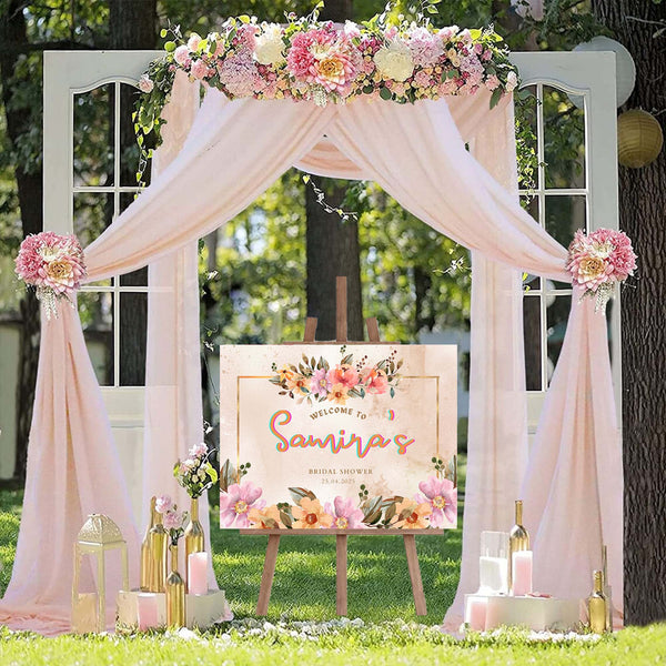Bridal Shower Party Yard Sign/ Welcome Board