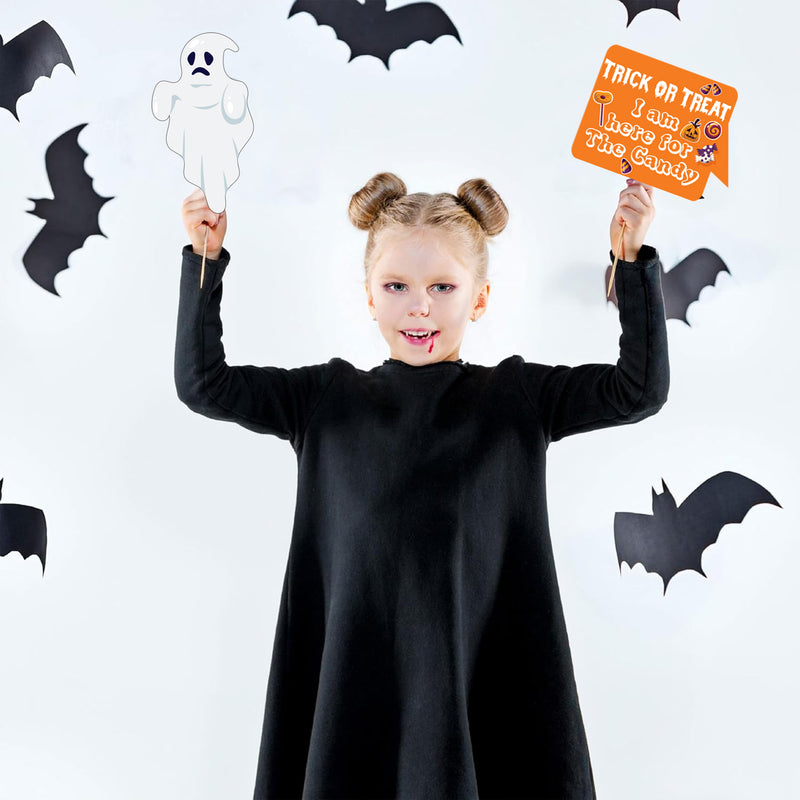 Halloween Theme Party Photo Booth Props Kit