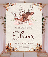 Baby Shower Welcome Board Sign for Decoration