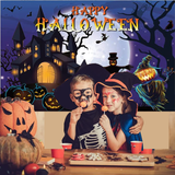 Halloween Party Decoration Backdrop