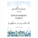 Engagement Party Welcome Board for Decoration