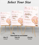 Baby Shower Welcome Board Sign for Decoration