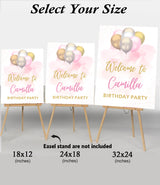 First Birthday Theme Birthday Party Yard Sign/Welcome Board