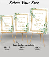 Baby Shower Welcome Board Sign for Decoration