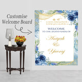 Indian Punjabi Wedding Anand Karaj  Ceremony Welcome Board for Decoration