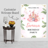 Princess Theme Birthday Party Yard Sign/Welcome Board