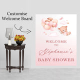 Baby Shower Welcome Board Sign for Decoration