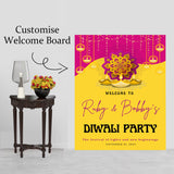 Diwali Welcome Board Sign for Decoration